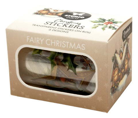 Studio Light Clear Stickers Fairy Christmas 6 Designs Essentials 5 Meter