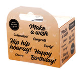 Studio Light Clear Stickers Black - Hip Hip Hooray