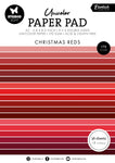 Studio light - Unicolor Paper Pad Christmas Reds Essentials