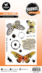 Studio light - Clear Stamp The Butterflies Grunge Collection 14 PC
