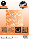 STUDIO LIGHT - Mask Grungy Hearts Grunge Collection 150x150x1mm 1 PC nr.180