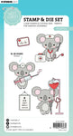 Studio Light Essentials Stamp & Cutting Die Hospital Sweet Stories