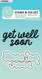 Studio Light Essentials Stamp & Cutting Die Get Well Soon Sweet Stories