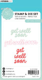 Studio Light Essentials Stamp & Cutting Die Get Well Soon Sweet Stories