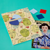 Spellbinders ALL MY SENSES FACES PRESS + FOIL PLATES AND STENCIL BUNDLE BY JAYCEE GASPAR