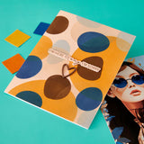 Spellbinders ALL MY SENSES FACES PRESS + FOIL PLATES AND STENCIL BUNDLE BY JAYCEE GASPAR