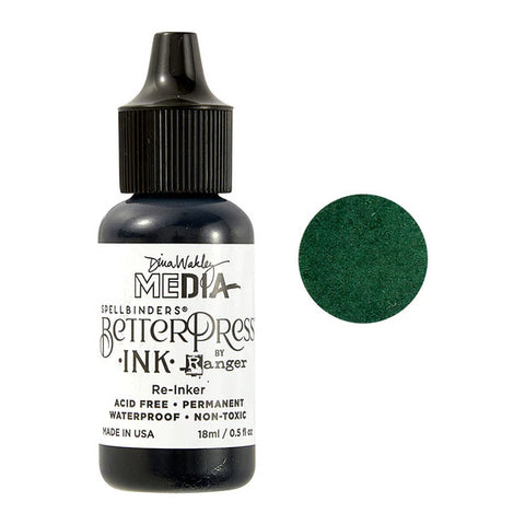 Spellbinders Fir BetterPress Reinker by Dina Wakley