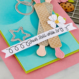 Spellbinders Sugared Expressions Clear Stamp Set by Tina Smith