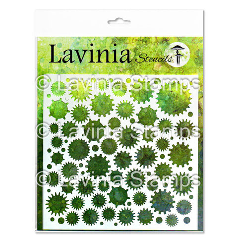 Lavinia - Cogs Stencils