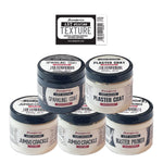 Stamperia - Art Stories Texture Paste Selection, 5 x 200ml