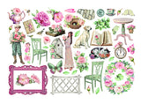 Stamperia Ephemera, House of Roses