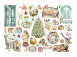 Stamperia Ephemera, White Christmas