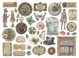 Stamperia Die Cuts, Gardens of Time
