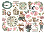 Stamperia Die Cuts, House of Roses