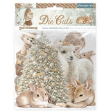 Stamperia Die Cuts, White Christmas