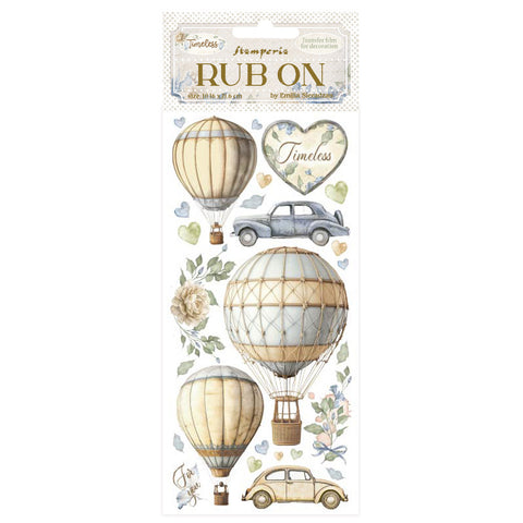 Stamperia Rub-on,Timeless - Air Balloons