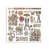 Stamperia Rub-on Kit, Furry Friends