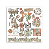 Stamperia Rub-on Kit, Furry Friends