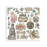 Stamperia Rub-on Kit, Gardens of Time