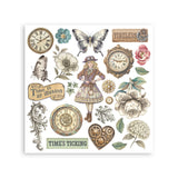 Stamperia Rub-on Kit, Gardens of Time