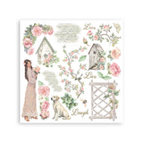 Stamperia Rub-on Kit, House of Roses