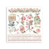 Stamperia Rub-on Kit, House of Roses