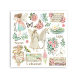 Stamperia Rub-on Kit, Wonderland
