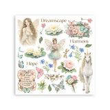 Stamperia Rub-on Kit, Wonderland