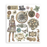 Stamperia Rub-on Selection, Gardens of Time
