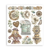 Stamperia Rub-on Selection, Gardens of Time
