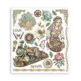 Stamperia Rub-on Selection, Gardens of Time