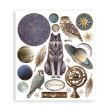 Stamperia Rub-on Selection, Cosmos