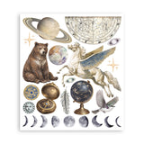 Stamperia Rub-on Selection, Cosmos