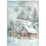 Stamperia A4 Rice Paper Selection, The Owl's House (6 Sheets)