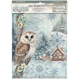 Stamperia A4 Rice Paper Selection, The Owl's House (6 Sheets)