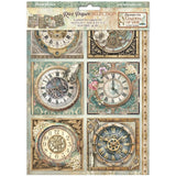 Stamperia A4 Rice Paper Selection, Gardens of Time