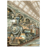 Stamperia A6 Mini Rice Paper, Gardens of Time