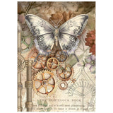 Stamperia A6 Mini Rice Paper, Gardens of Time