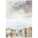 Stamperia A6 Rice Paper Backgrounds, The Owl's House (8 Sheets)