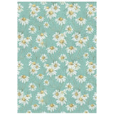 Stamperia A6 Rice Paper Backgrounds, Daisy Art