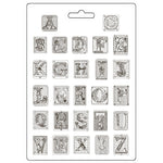 Stamperia Soft Mould A4 -  Master of Magic - Alphabet