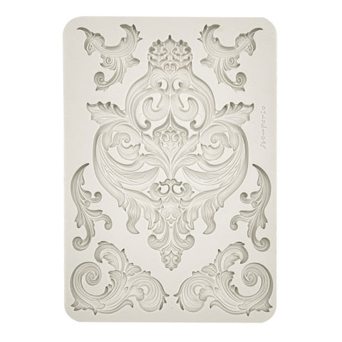Stamperia Silicon mould A4 Silicone Mould, Frieze and Corners