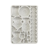 Stamperia A5 Silicone Mould, Old Lace - Mannequins and Corsets