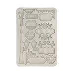 Stamperia A5 Silicone Mould, Art of Travelling - Plates