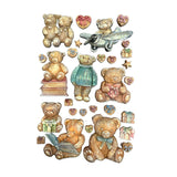 Stamperia A5 Silicone Mould, The Owl's House - Teddy Bears