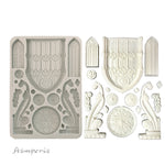 Stamperia A5 Silicone Mould, Master of Magic - Gothic Architecture Elements