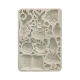 Stamperia A5 Silicone Mould, Alice in Christmas
