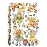 Stamperia A5 Silicone Mould, Whispering Woods - Fairies