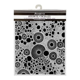 Stamperia Stencil, All Around - Rings