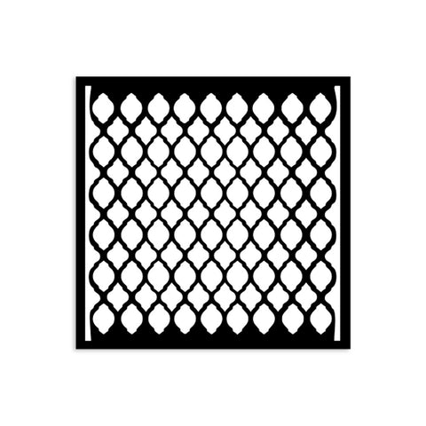 Stamperia Thick Stencil,- Timeless -Net Texture